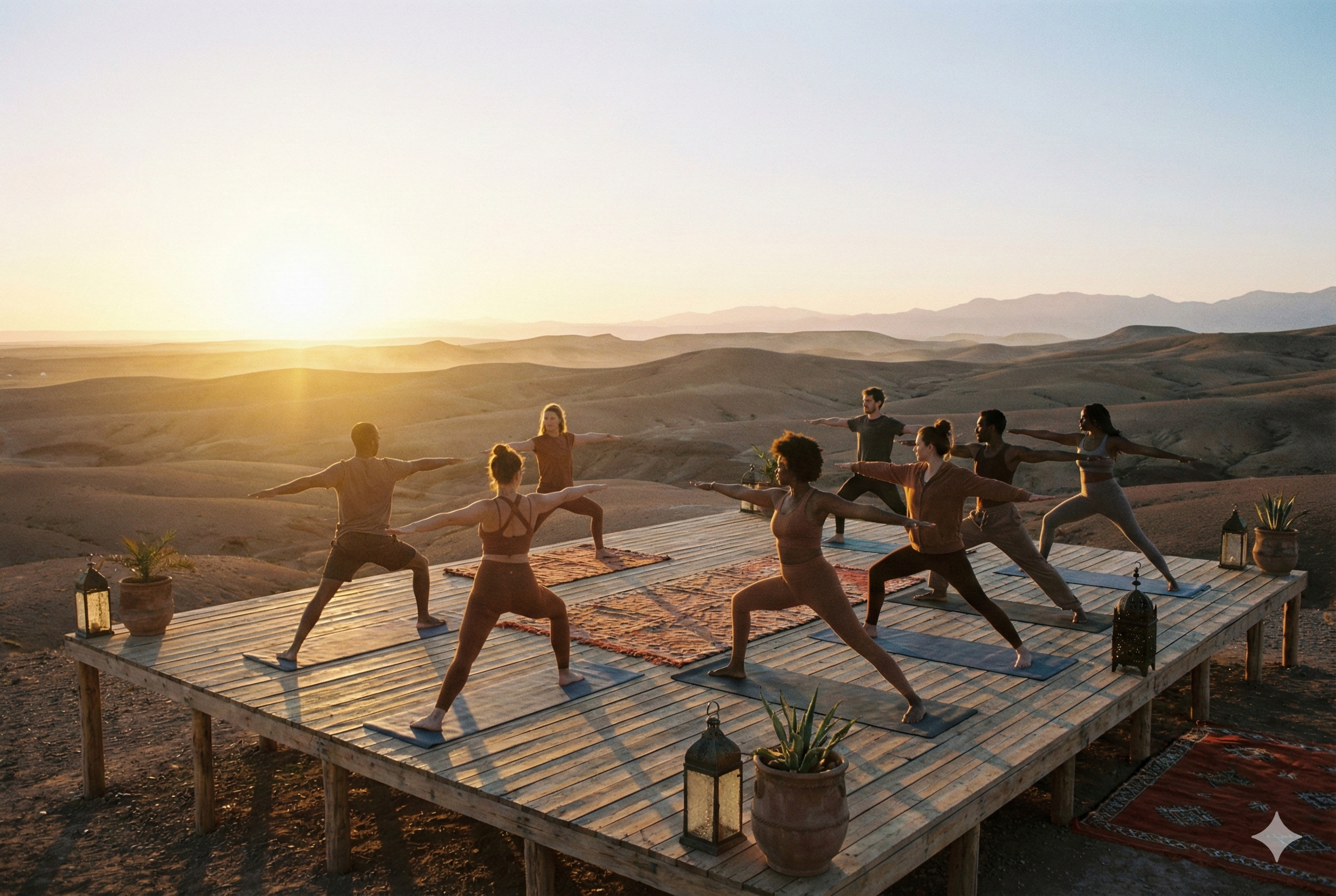 Desert Sunrise Yoga
